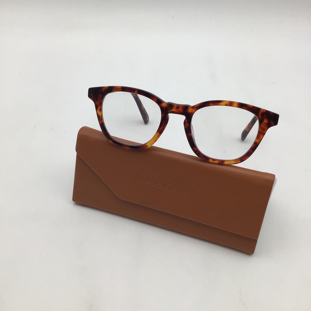 J McLaughlin Lana Brown Tortoise Reading Glasses +1.5 Strength 0219183491 NEW